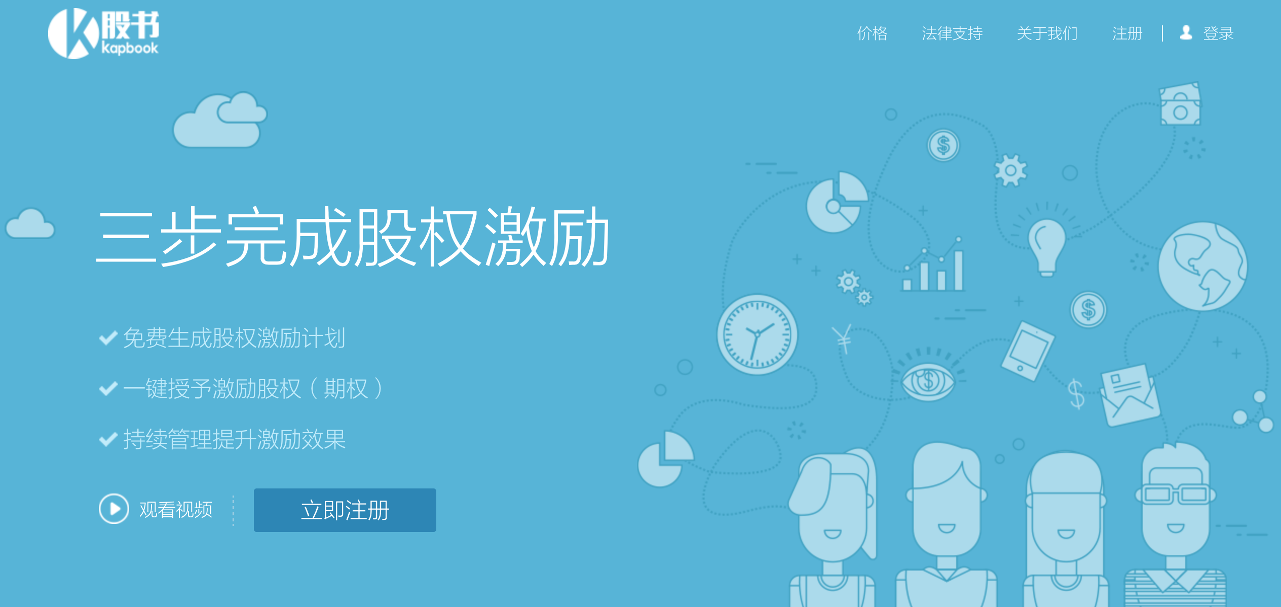 股书:股权激励在线管理工具 - 初页