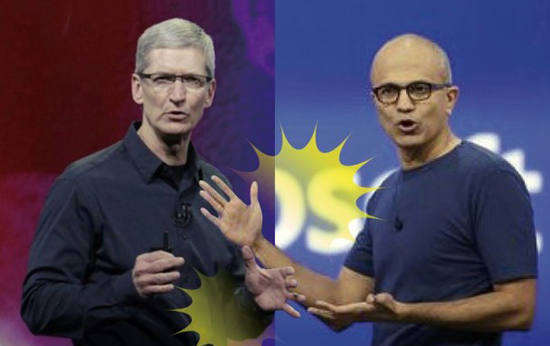 微软复兴，与苹果谷歌亚马逊相比，你更看好谁？