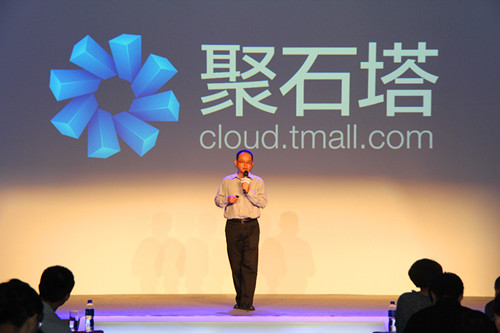 图为天猫副总裁菲青(王文彬) 图片来源:创业邦